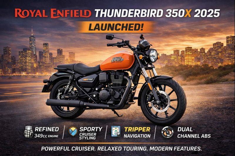 Royal Enfield Thunderbird 350X 2025