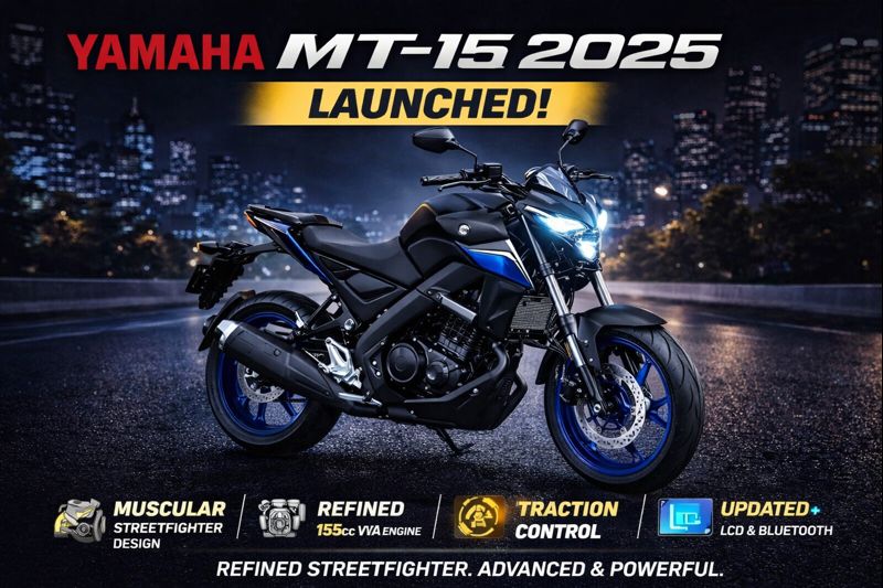 Yamaha MT-15 2025 Launched